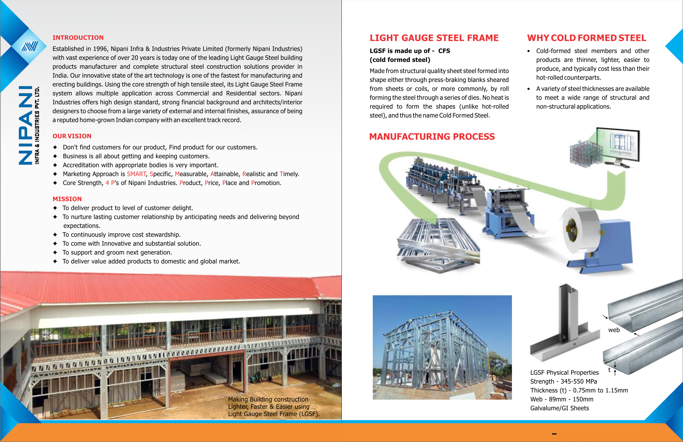 lgsf buildings in india